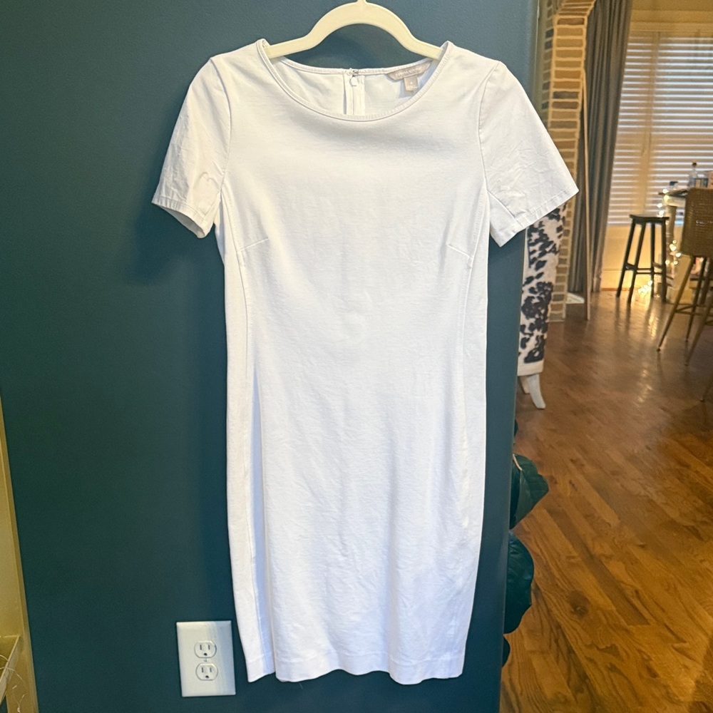 Banana Republic White Mini Dress